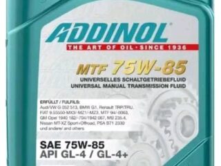 Масло трансмиссионное ADDINOL Multi Transmission Fluid 75W85 GL-4/GL-4+ синт. 1л
