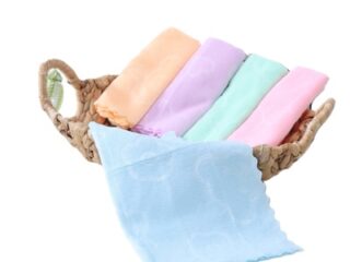 Набор салфеток для уборки, 30×30 см, микрофибра, 160 г, 5 шт., МИКС 9684254