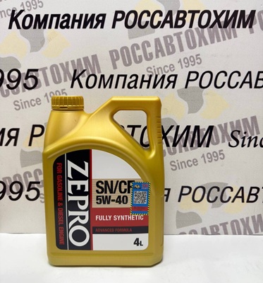 ZEPRO 5W-40 F-S SN/CF 4л
