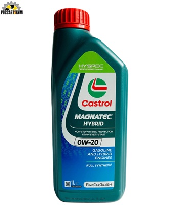 Масло моторное CASTROL Magnatec 0W-20 FS ENGINE OIL HYBRID SP/GF-6 / (1л)