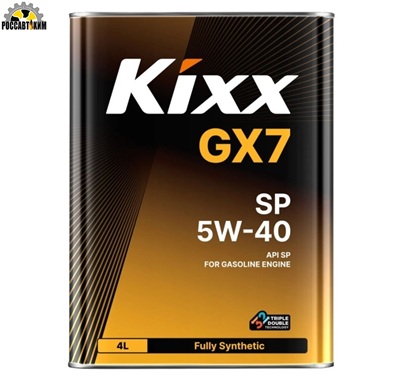 Масло моторное KIXX GX7 5W40 SP синт. 4л