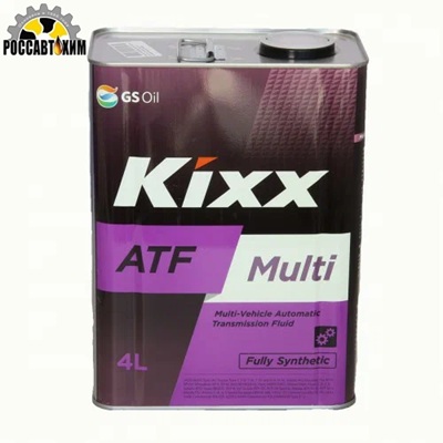 Масло трансмиссионное KIXX ATF Multi синт. 4л (НОВОЕ)