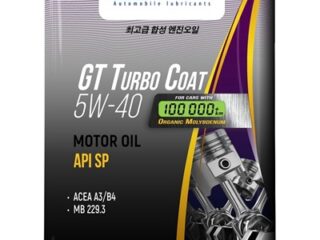 Масло моторное GT OIL Turbo Coat SAE 5W-40 API SP 4 л