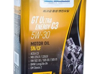 Масло моторное GT OIL Ultra Energy C3 SAE 5W-30 API SM SN/CF 4 л