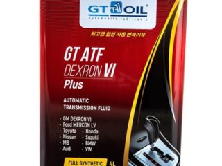 Масло трансмиссионное GT OIL ATF Dexron VI Plus 4 л