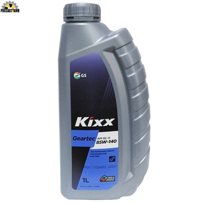 Масло трансмиссионное Kixx Geartec GL-5 85W-140 /1л