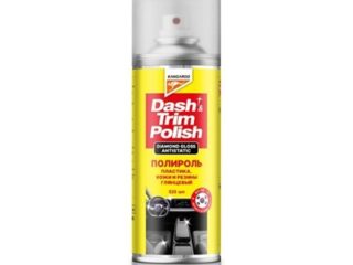 Полироль глянцевый для пластика, кожи и резины Kangaroo Dash&Trim Polish Diamond Gloss, 520мл