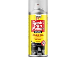 Полироль матовый для пластика, кожи и резины Kangaroo Dash&Trim Polish Deep Matte, 520 мл