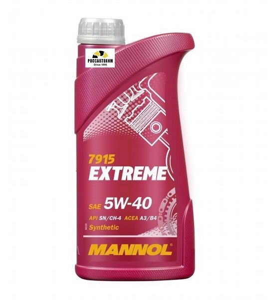 Масло моторное MANNOL 5W40 Extreme 7915 1л синт.