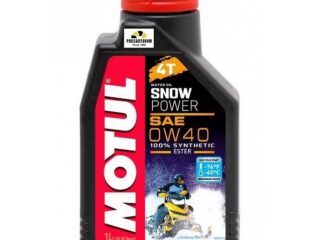 Масло моторное MOTUL  Snowpower 4T 0W40 1л  /101230/113244