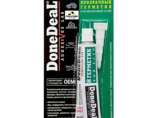 Прозрачный силиконовый клей-герметик  DD-6703,  42,5г.