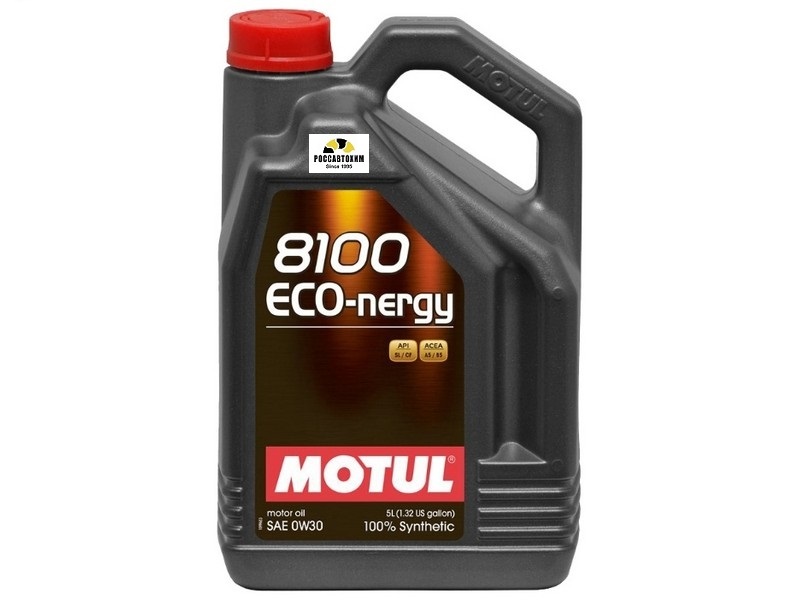Масло моторное MOTUL 8100 Eco-nergy 0w30 A5/B5 5л /102794/