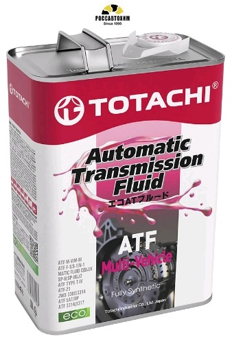 Масло трансмиссионное TOTACHI ATF MULTI-VEHICLE синт. 4л