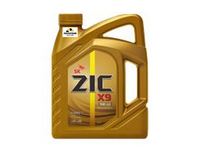 Масло моторное ZIC X9 5W40 4л синт