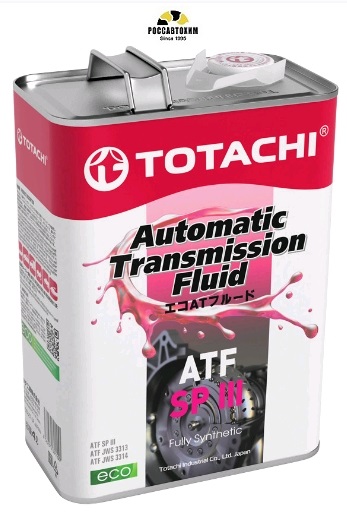 Масло трансмиссионное TOTACHI ATF SP-III синт. 4л