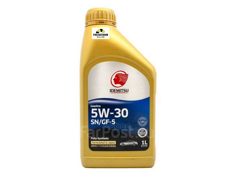 Масло моторное IDEMITSU FULLY-SYNTHETIC SN/GF-5 5W30 /30011328-724/ (1л)