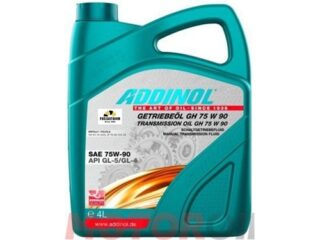 Масло трансмиссионное ADDINOL Getriebeol GH 75W90 GL-4/5 синт. 4л