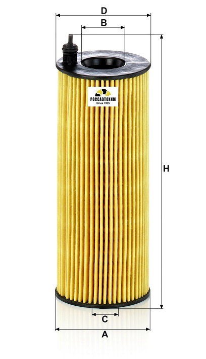 Фильтр масляный MANN HU721/5x