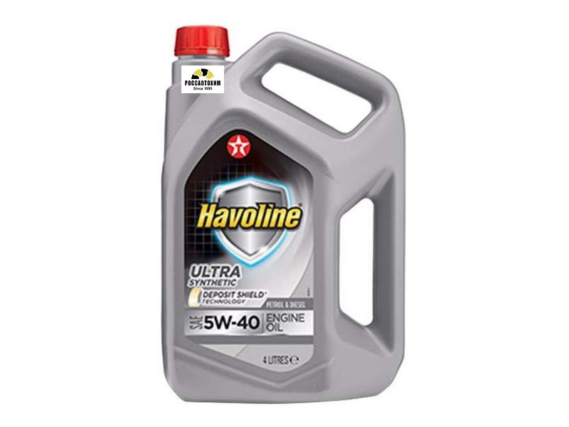 Масло моторное Texaco Havoline Ultra 5w40 синт. 4л