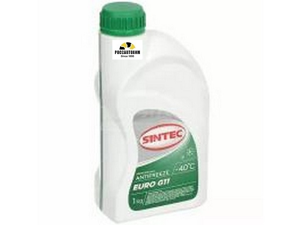Антифриз SINTEC EURO (зеленый) 1кг /990553/