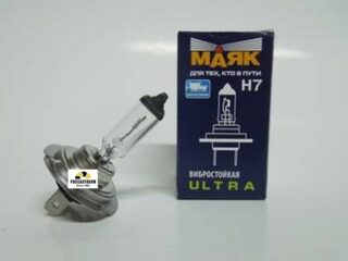 Лампа  МАЯК  H7 54730 ULTRA 70W Pх26d 24V   84730UL