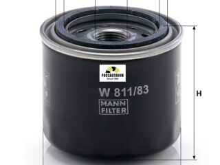 Фильтр очистки масла  MANN W 811/83