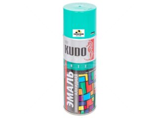 Краска аэрозоль "KUDO" бирюзовая (520 мл) KU-1020