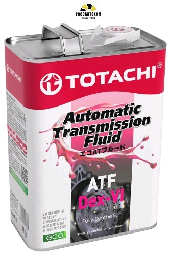 Масло трансмиссионное TOTACHI ATF DEX-VI синт. 4л