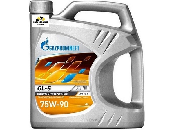 Масло трансмиссионное Gazpromneft GL-5 75W90 4л