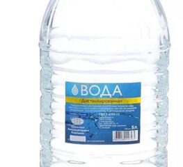 Вода дистиллированная УАК 5л