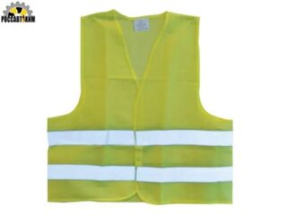 Жилет безопасности аварийный ЖЕЛТЫЙ ( XL) светоотражающий