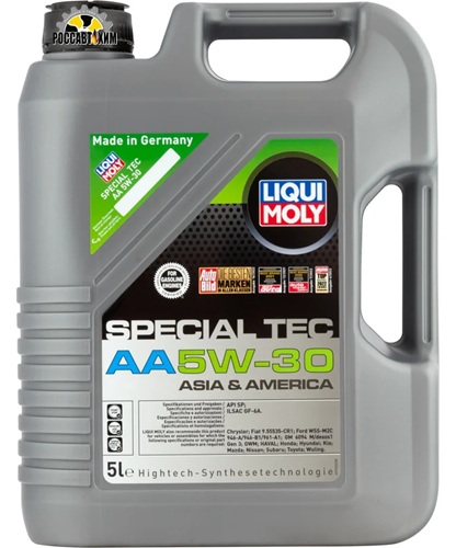 Масло моторное LIQUI MOLY Special Tec AA 5W30 5л 7530 (SP,GF-6A,HC-синт)