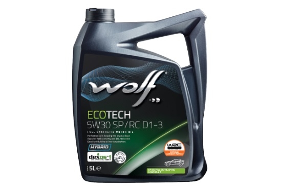 Масло моторное WOLF 5W30 ECOTECH SP/RC D1-3 5л /1049902/