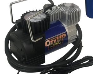 Компрессор CITY UP TURBO AIR  (35л/мин,11А) 143PSI  металл с фильтром с сумкой AC585