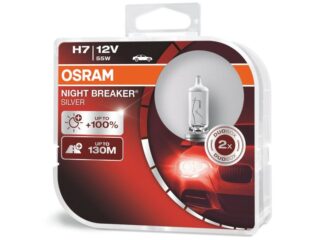 Лампа OSRAM H7 12V 55W (PX26d) Night Breaker Silver +100% (комплект) 64210NBS-HCB OSRAM