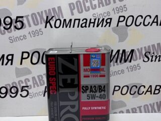 Масло моторное синтетическое ZEPRO EURO SPEC FS SP A3/B4 5W40 (4л)