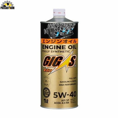 Моторное масло GIGAS 5W-40 SP A3/B4 1л