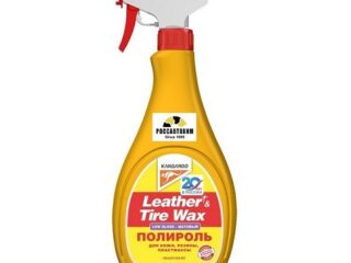 330149 Полироль панели Leather&Tire Wax Low Gloss 500мл (матовая) /KGCC-12489/