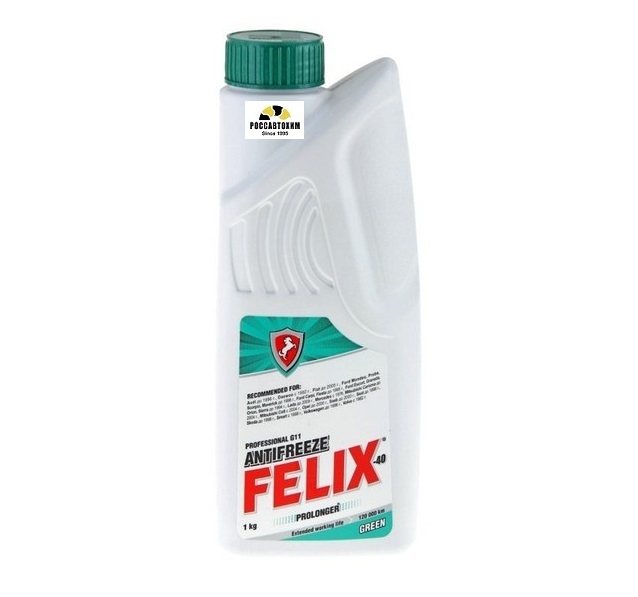 Антифриз FELIX PROLONGER-40 1 кг G11 (зеленый) г. Дзержинск