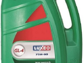 Масло трансмиссионное GL-4 75W90 п/с транс. передн. привод 4л LUXE
