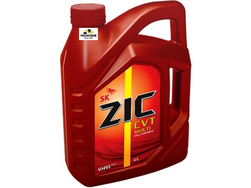 Масло трансмиссионное ZIC CVT Multi ВАРИАТОР 4л