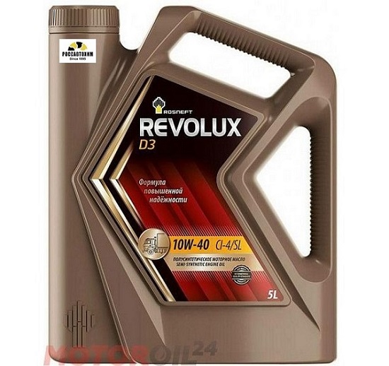 Масло моторное Роснефть Revolux D3 10w40 п/с. 5л