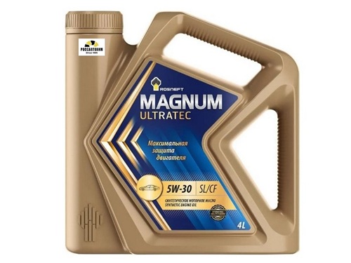 Масло моторное РосНефть Magnum Ultratec 5W30 SL/CF синт. 4 л 40815342