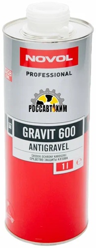 Антигравий Novol GRAVIT600 MS черный 1,0л