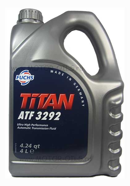 Жидкость для автомат. трансмиссий TITAN ATF 3292, 4л