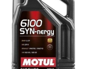 Масло моторное MOTUL 6100 SYN-Nergy 5w-30 ( 5L) 113439