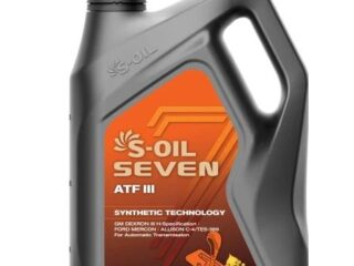 Трансмиссионное масло S-OIL 7 ATF III  4L  E107990