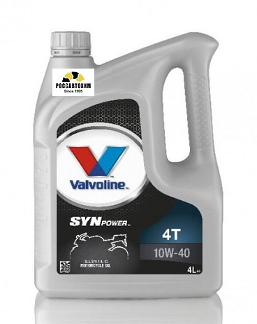 Масло моторное Valvoline SYNPOWER 4T SAE 10W40 4L 908843