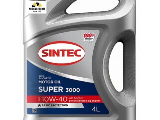 Масло моторное SINTEC 10W40 Супер 3000 API SG/CD п/с 4л