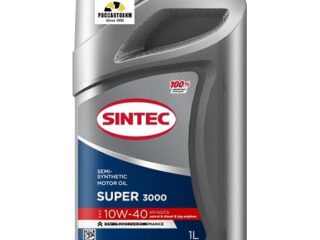 Масло моторное SINTEC 10W40 Супер 3000 API SG/CD п/с 1л